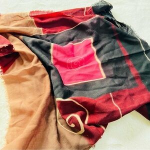 Vintage Pierre Cardin Scarf Made in France 32”x32”.